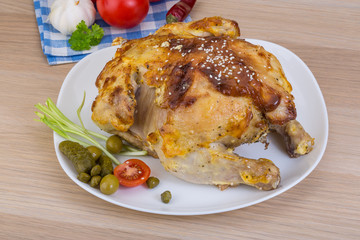 Grilled chicken