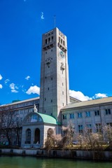 Deutsches Museum in München an der Isar