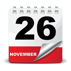 26 NOVEMBER ICON
