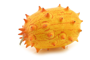 Kiwano melons ((Cucumis metuliferus)  