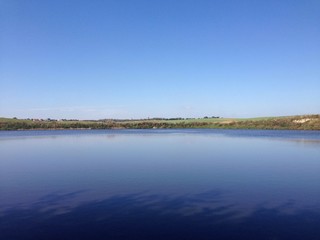 Beautiful summer small river