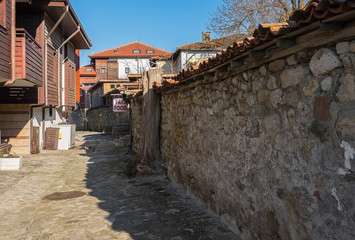 Old Town Nessebar Fast Food Street