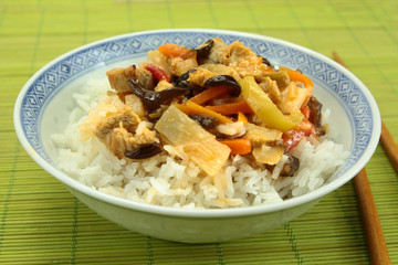 sauté de porc aigre doux