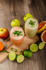 Fresh organic smoothie