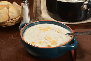 Clam chowder