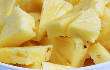 cut pineapple