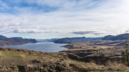 Kamloops Lake in the Cariboo Region of British Columbia