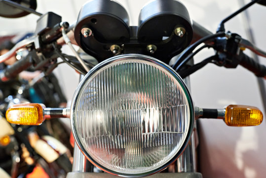 Headlight motorcycle
