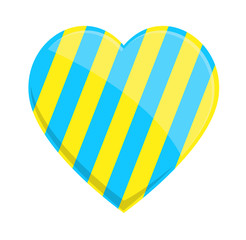 Striped Heart