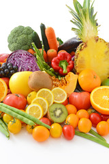 新鮮な野菜と果物