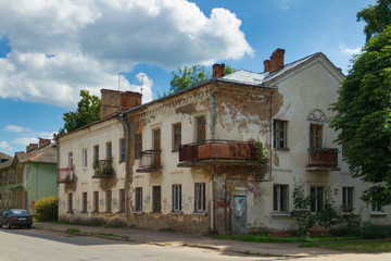 Fototapeta na wymiar old building in Smolensk