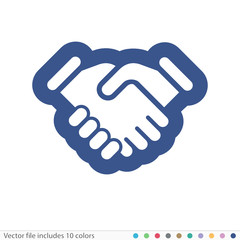 Sticker Icon - Vector file includes all colors