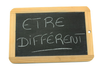 Obraz premium ardoise être différent