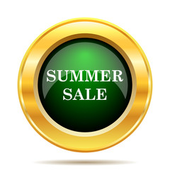 Summer sale icon