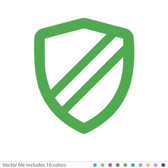 Sticker Icon - Vector file includes all colors