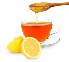lemon tea with honey