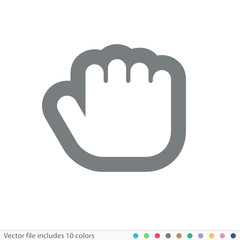 Sticker Icon - Vector file includes all colors