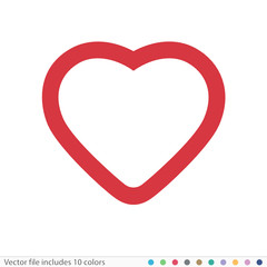 Sticker Icon - Vector file includes all colors