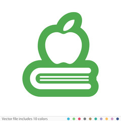 Sticker Icon - Vector file includes all colors