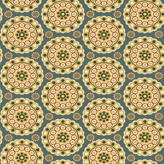 seamless background with abstract geometric shapes