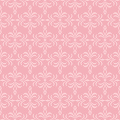 Luxury ornamental  floral  wallpaper pattern.