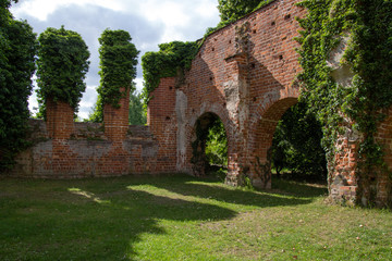 Fototapeta na wymiar Himmelpfort-Klosteranlage-17