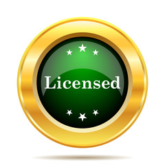 Licensed icon