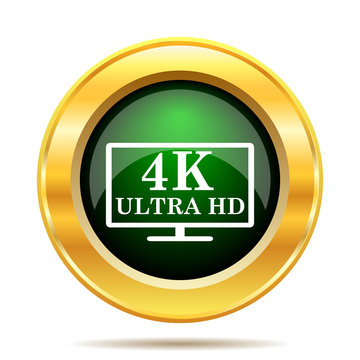 4K ultra HD icon