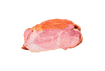 one piece of smoked pork meat