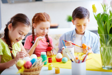 Fototapeta premium Easter creativity