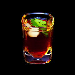 Glass of drink