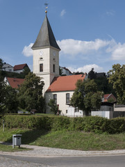 Fototapeta na wymiar Lebus-Stadtkirche