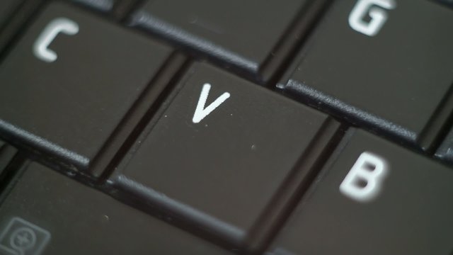 Button Black PC Keyboard Typing
