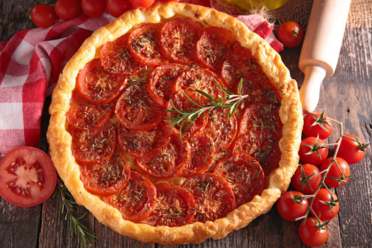 Fototapeta tomato tart