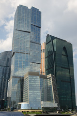 Obraz premium Moscow city