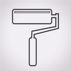 paint roller icon