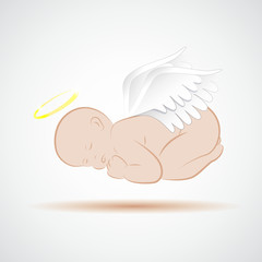 schlafender babyengel