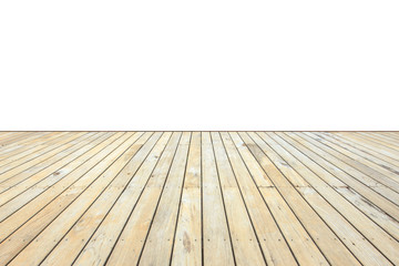 wooden decking in terrace