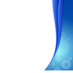 Abstract blue vector background