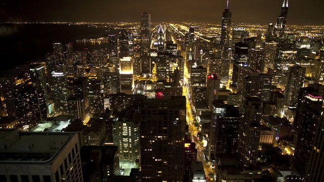 Overhead View of Chicago