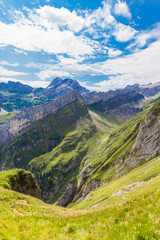 Fototapeta na wymiar Alpstein massif