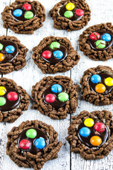 Double chocolate chip cookies