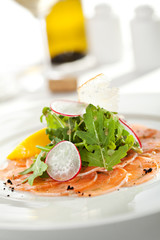 Salmon Carpaccio
