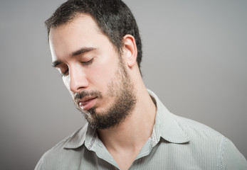 Fototapeta premium man upset
