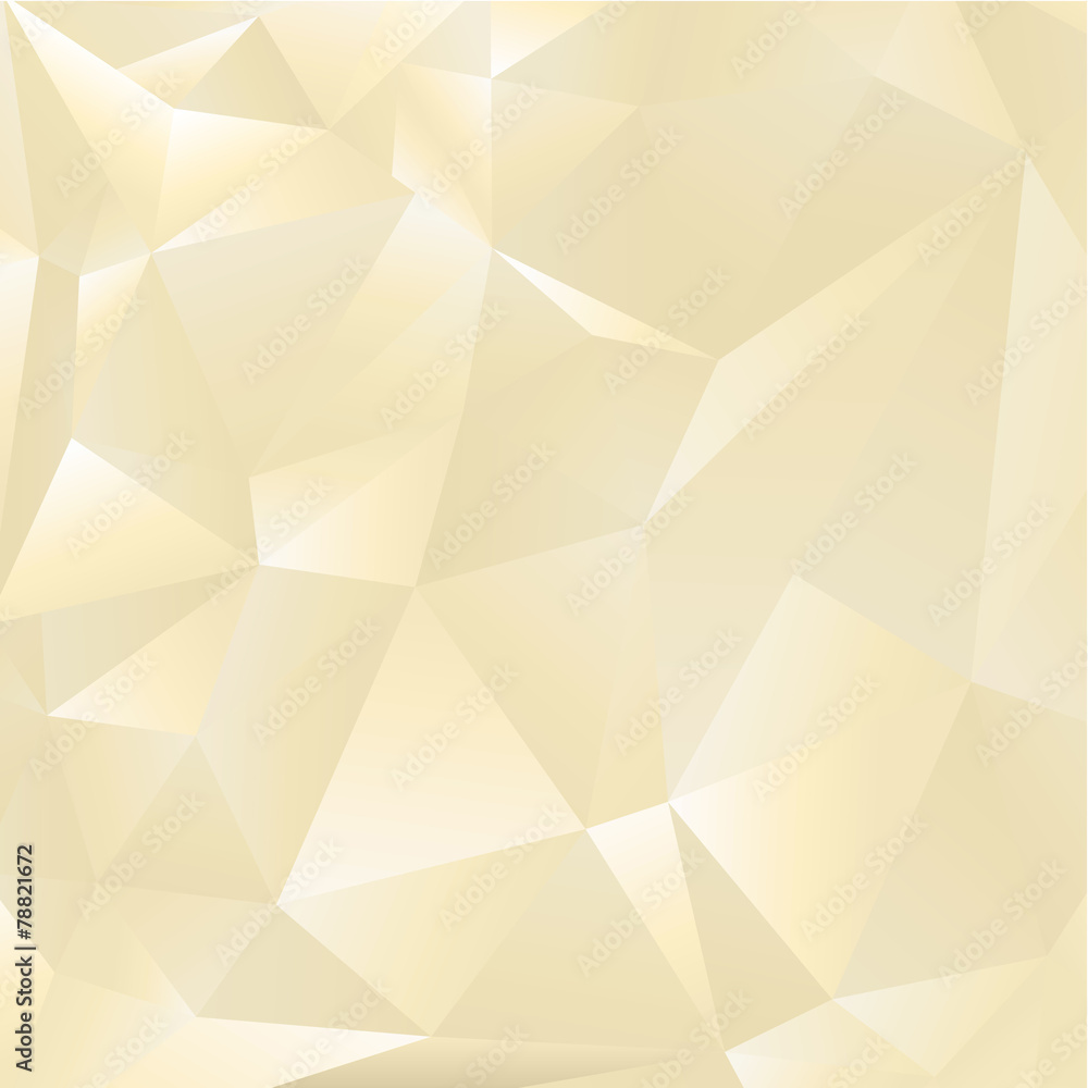 Poster vector background with triangles