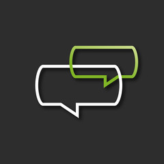 bulle dialogue-communication-contact