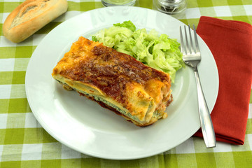 lasagne aux épinards