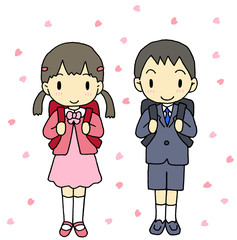入学式　子供