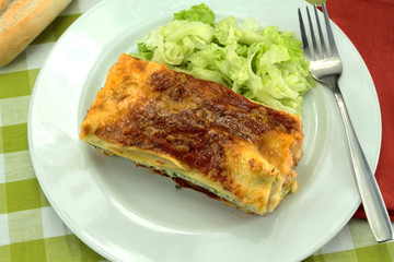 lasagne aux épinards