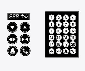 elevator design, vector illustration © Grgroup